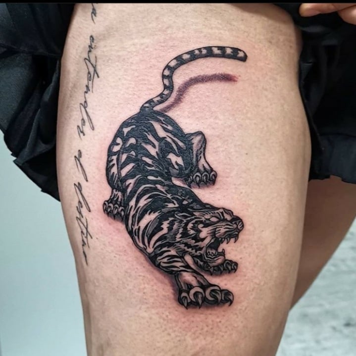 Chicsaal Mainz_Tattoo Tiger